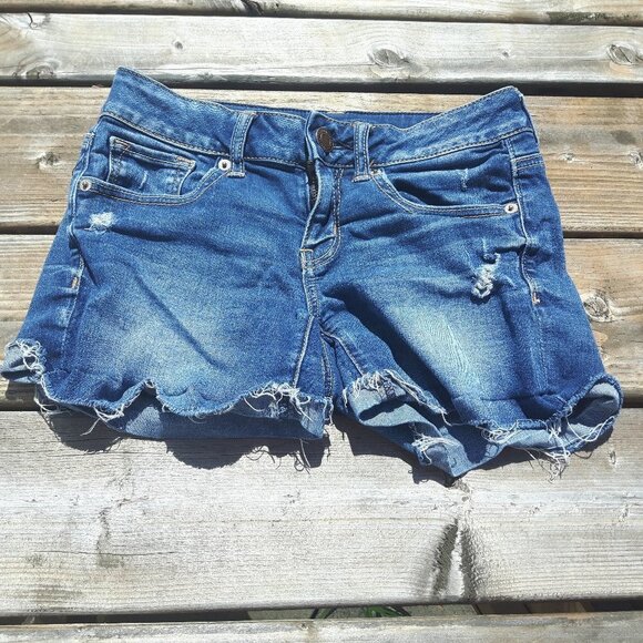 American Eagle Outfitters Super Stretch Shorts 2 - Picture 1 of 4